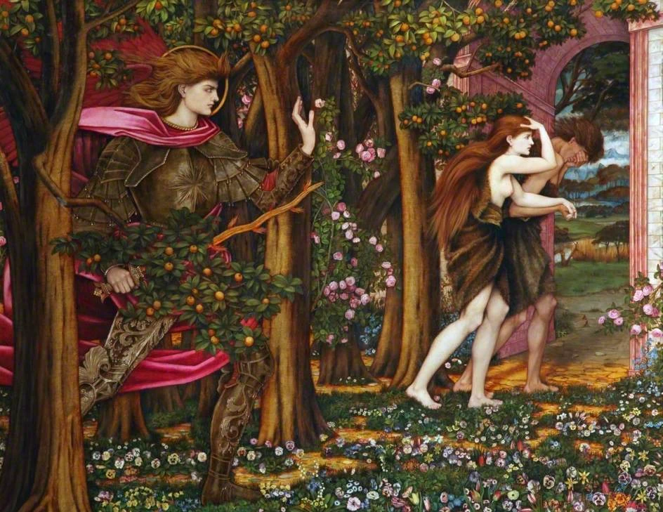 La cacciata dall'Eden, 1900 - Walker Art Gallery, Liverpool